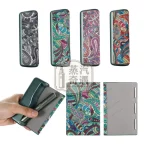IQOS ILUMA PRIME腰果花紋PU皮革保護套 四款顏色特寫展示