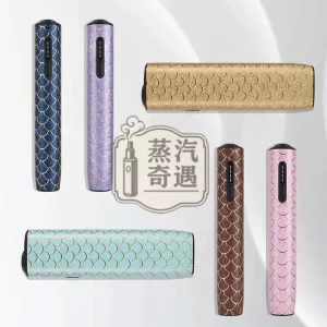 IQOS ILUMA i ONE 魚鱗紋保護套六款顏色特寫圖
