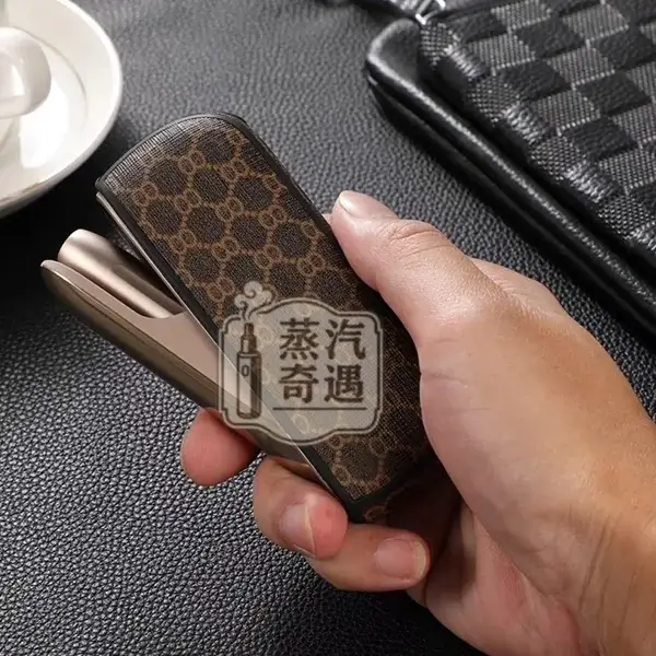 【9色LV老花現貨】IQOS ILUMA防摔殼|PU皮革保護套防手汗防手印|碎花花纹IQOS皮套全面保護 必買配件